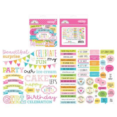 Doodlebug Hey Cupcake - Chit Chat